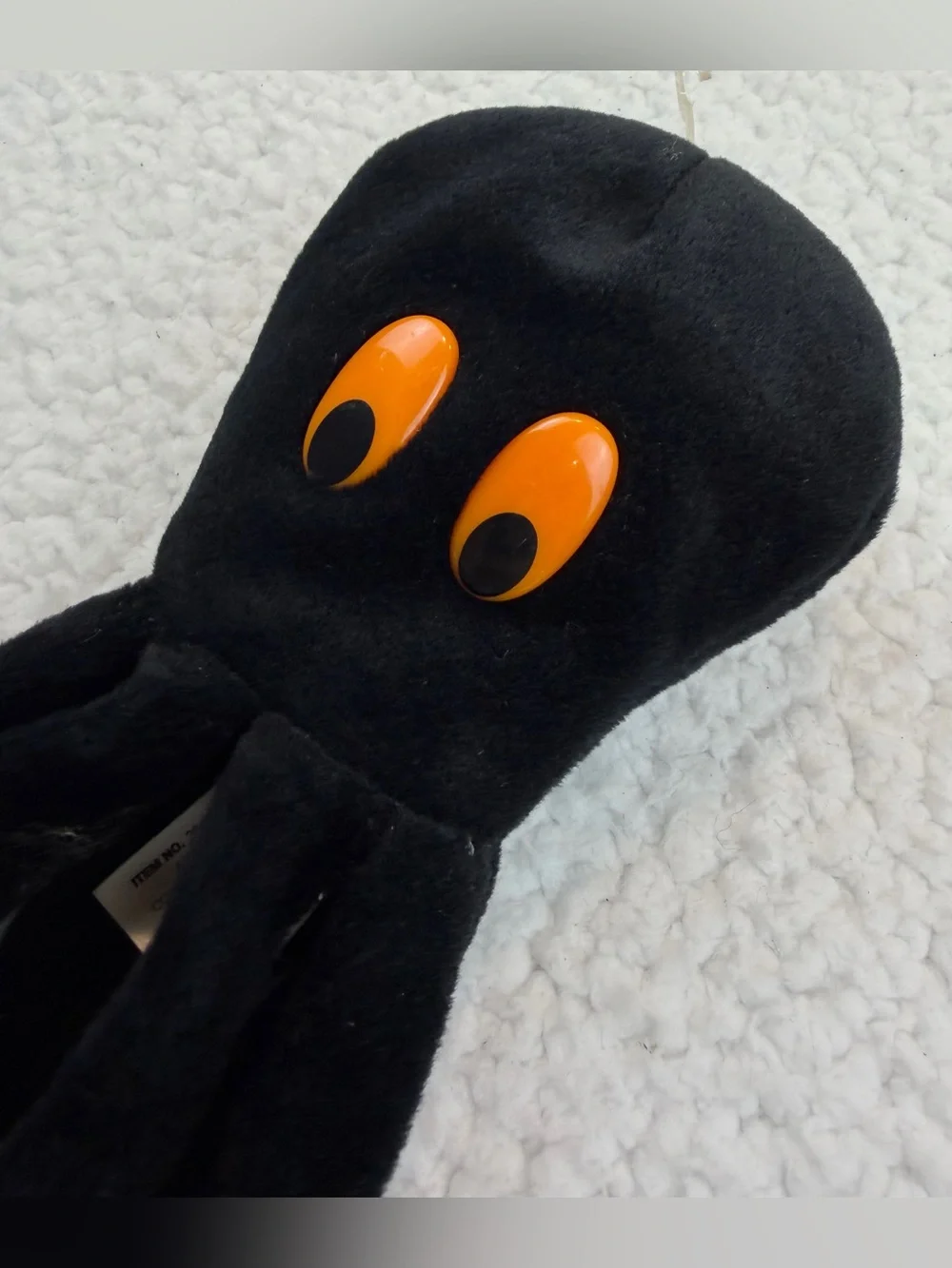 (VTG) 24K BEANIE BOPPERS • Octavia Black Octopus Plush Toy, OS
